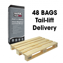 Ultra Tile Fix ProPave Mortar Fibre Modified Cement Binder 20kg Full Pallet (48 Bags Tail-Lift)